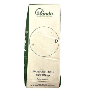 Manda Wellness SuperDrink Fermented Botanical Prebiotic 7 Sachets